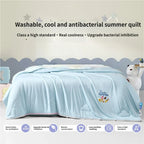 Washable Cooling Summer Comforter – Antibacterial Cooling Quilt Stay Cool and Comfortable All Summer Long
