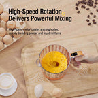 Electric Egg Beater & Rice Washer Cup | USB Rechargeable Mixing Cup | Lemuugo