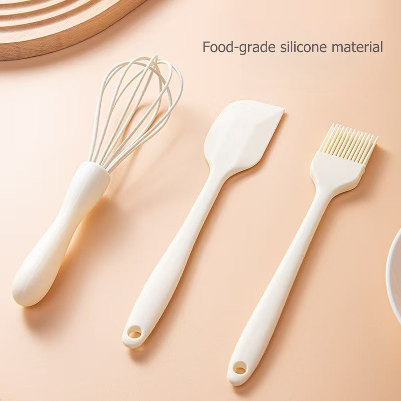 Egg beater,Spatula,Oil brush Suit set
