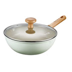 Cooker-King Non-stick frying pan wok for pan-searing steak with minimal smoke
