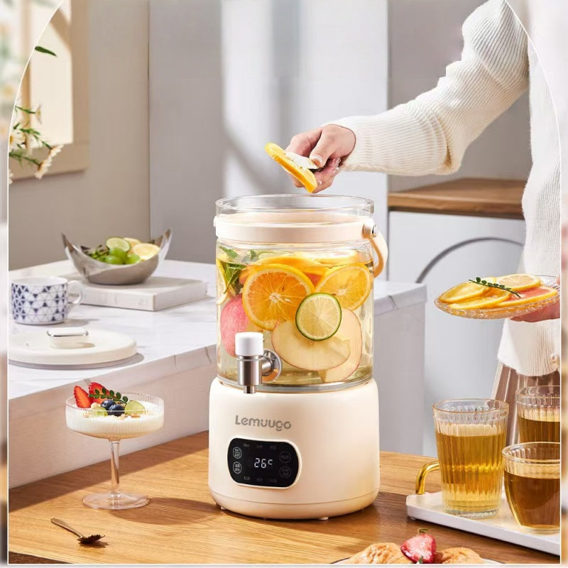 U.S. spot）Lemuugo 3L Glass Kettle, Electric Tea Kettle with