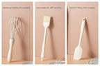 Egg beater,Spatula,Oil brush Suit set