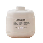 Lemuugo Electric Ceramic Soup Maker, 1L Mini Slow Cooker, Multi-Function for Porridge, Stew, Soup