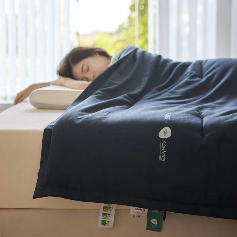 Autumn/Winter Temperature-Regulating Quilt, Double-Layer, Machine/Hand Washable( 78.8*90.5inch/2*2.3m)