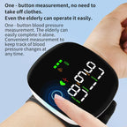 Wrist-type blood pressure monitor  Rechargeable English Voice