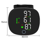 Wrist-type blood pressure monitor  Rechargeable English Voice