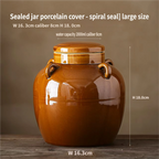 Kimchi jars, earthenware pots, honey jars, chili jars, rice wine jars, airtight containers