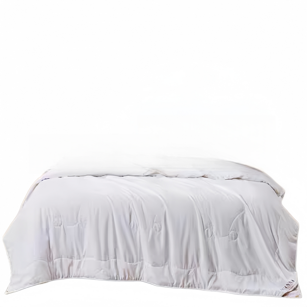 FUANNA Silk Summer Quilt 203 x 229 cm – Lightweight Mulberry Silk Air-Conditioning Quilt for Summer, Breathable Cooling Comforter for Queen & King Beds