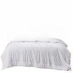 FUANNA Silk Summer Quilt 203 x 229 cm – Lightweight Mulberry Silk Air-Conditioning Quilt for Summer, Breathable Cooling Comforter for Queen & King Beds