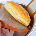 Premium Silicone Baking Mat Set – Extra Large Non-Stick Pastry Mat with Measurements, Rolling Pin Mat & Bread Shaping Mat | Food Grade Reusable Dough Mat for Baking, Pizza, Bread & Cookies
