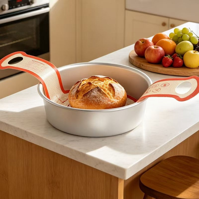 Premium Silicone Baking Mat Set – Extra Large Non-Stick Pastry Mat with Measurements, Rolling Pin Mat & Bread Shaping Mat | Food Grade Reusable Dough Mat for Baking, Pizza, Bread & Cookies