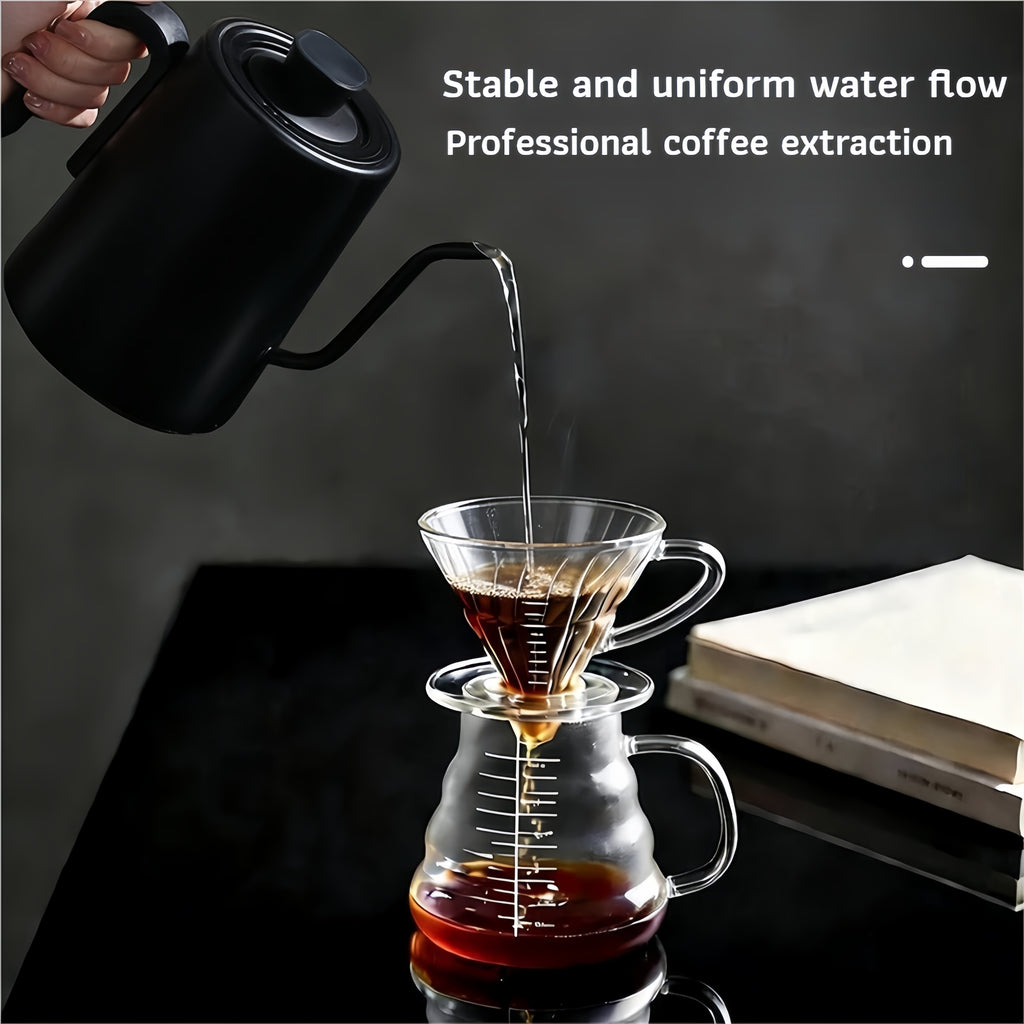 800ml Smart Gooseneck Electric Kettle with Temperature Control, 800W Pour Over Coffee Kettle, Keep Warm, LCD Display, Precision Brewing for Coffee & Tea