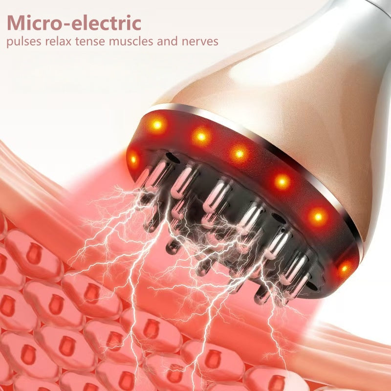 Multifunctional meridian brush to easily enjoy full body care