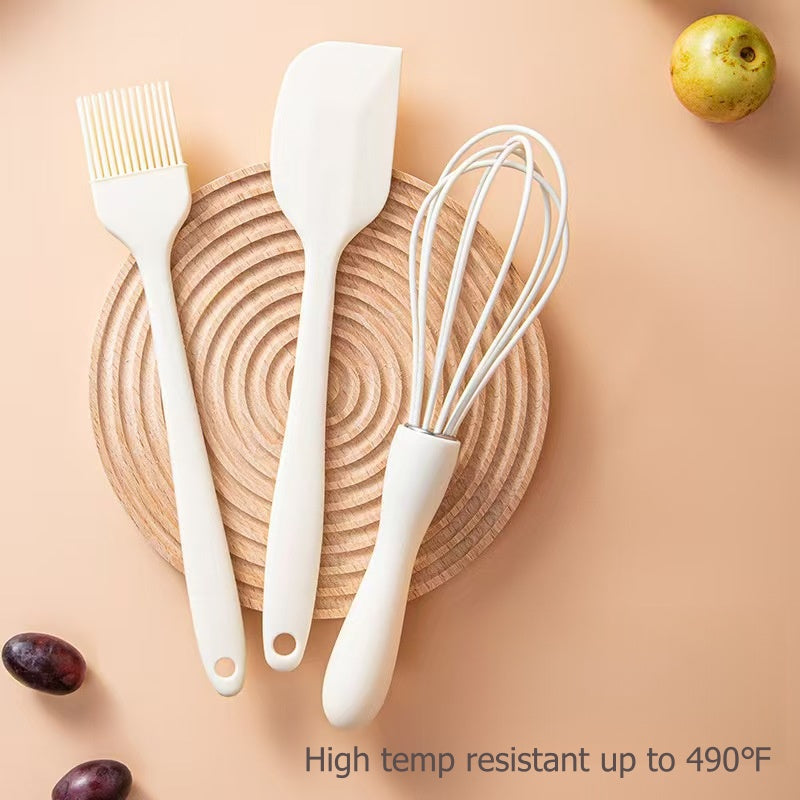 Egg beater,Spatula,Oil brush Suit set