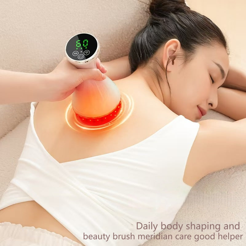 Multifunctional meridian brush to easily enjoy full body care